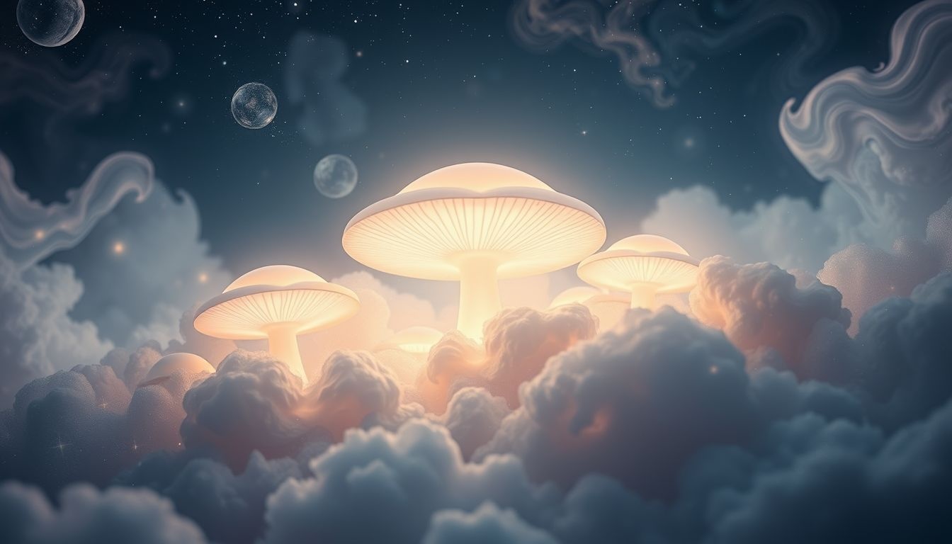 Pieczarki podświetlone oznaczają odkrywanie ukrytych talentów i możliwości.