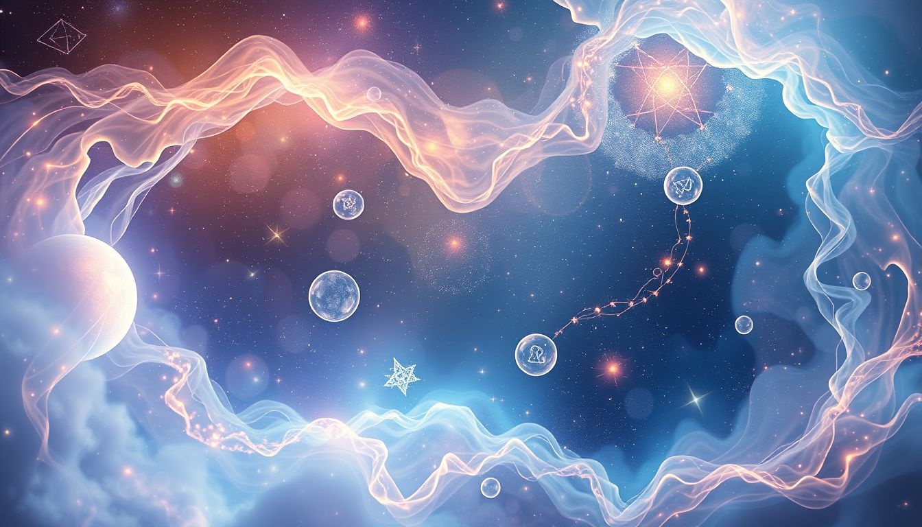 Światło astralne symbolizuje duchowe przebudzenie i wewnętrzną mądrość.