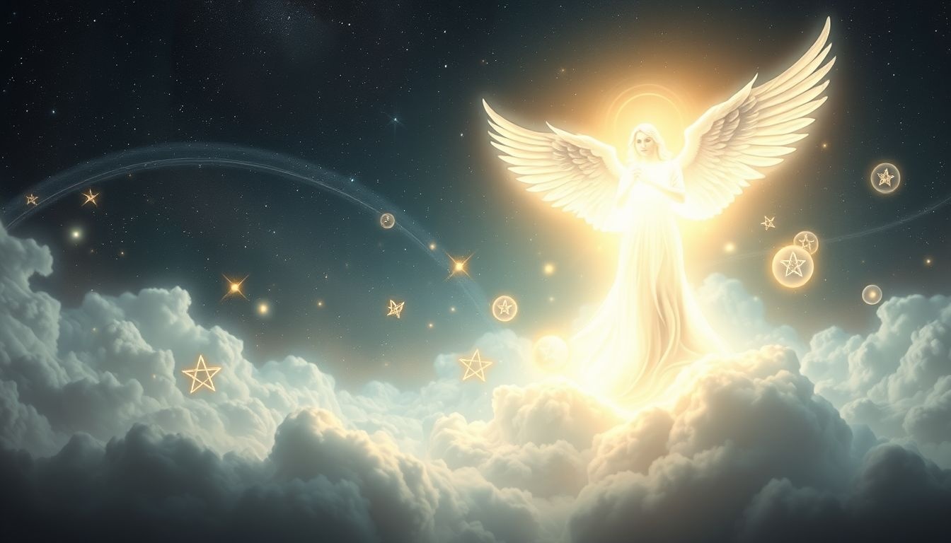 Anioł jako uzdrowiciel symbolizuje duchowe oczyszczenie i harmonię.