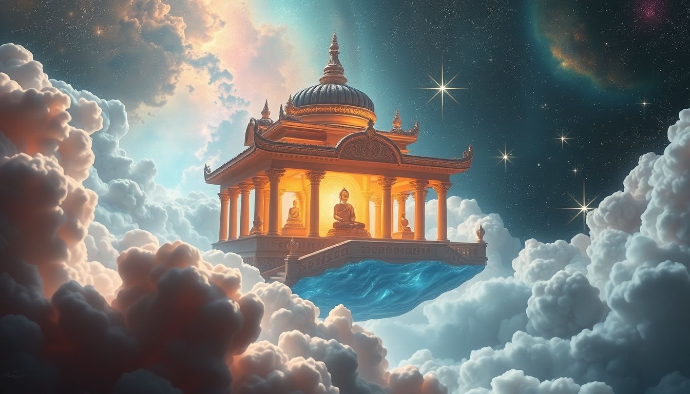 Buda symbolizuje wewnętrzny spokój i duchowe przebudzenie snów.