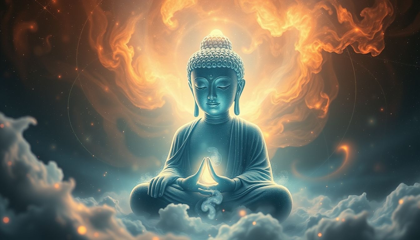 Budda płaczący symbolizuje głęboki smutek i wewnętrzne oczyszczenie.
