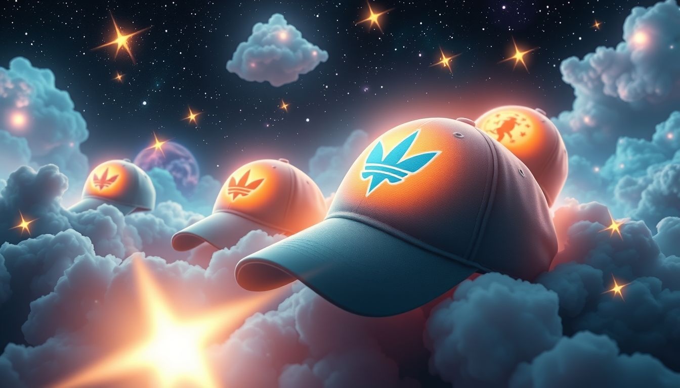 Czapki z daszkiem z logo symbolizują przynależność i styl.