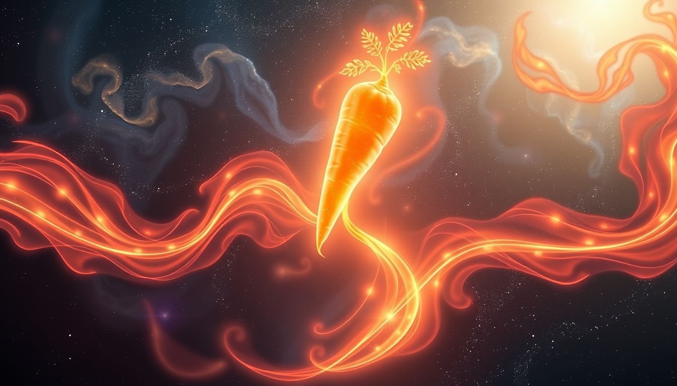 Marchewka we śnie symbolizuje wzrost, energię i płodność.