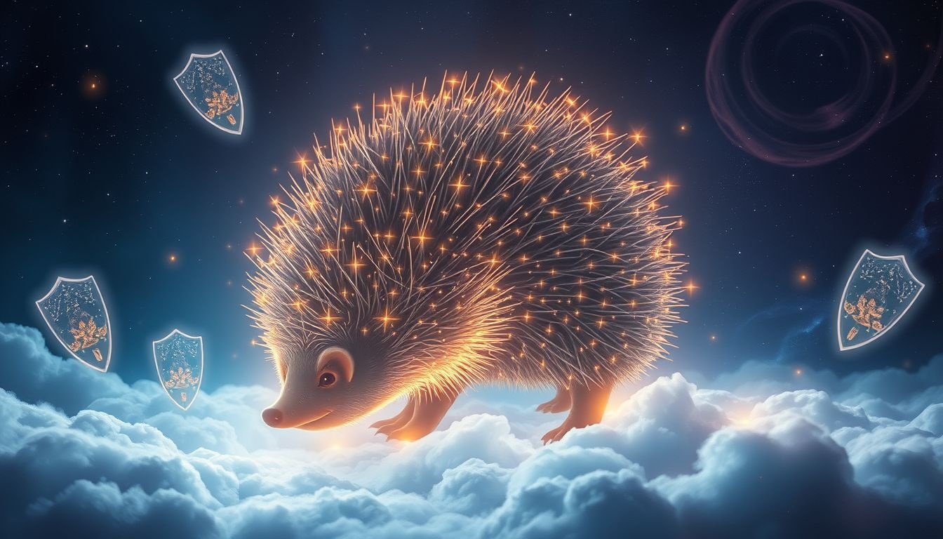 Sny o jeżach symbolizują ochronę i subtelną wrażliwość wewnętrzną.