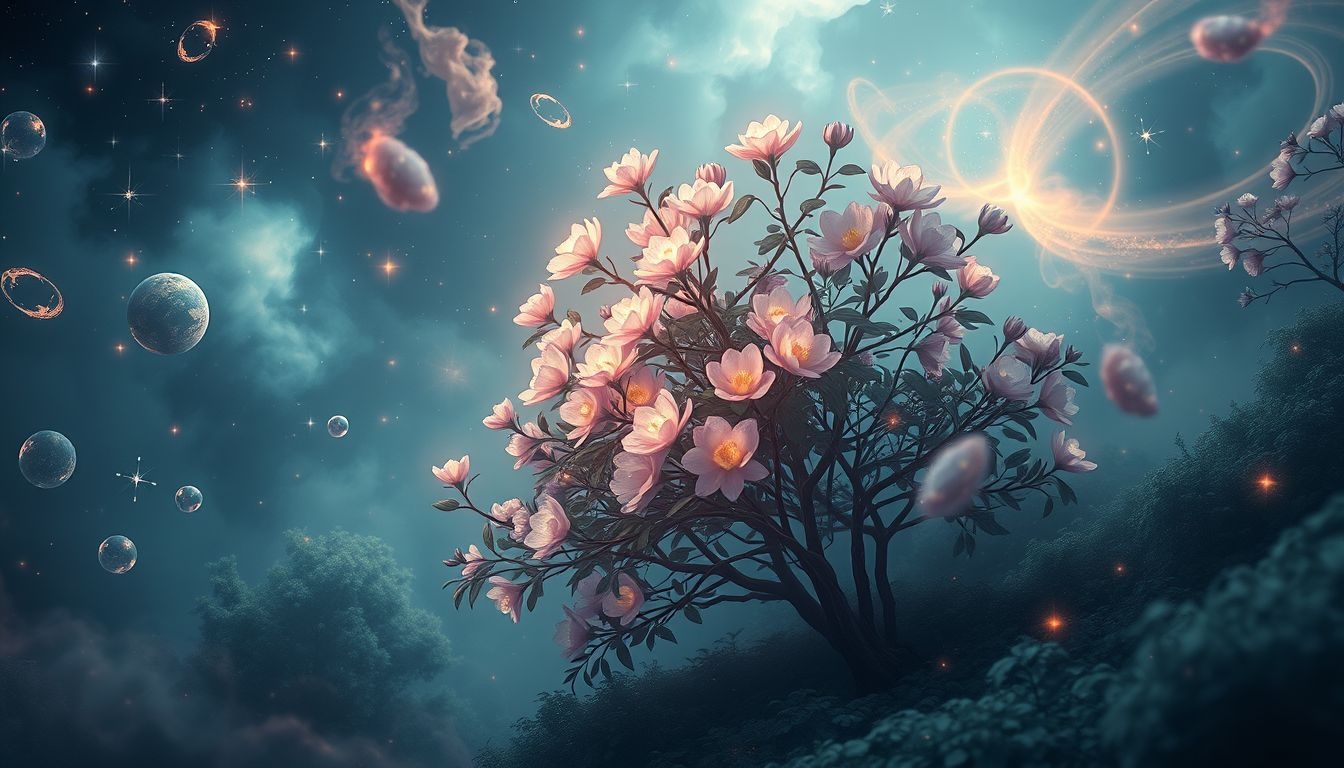Rododendron w lesie symbolizuje ukryte emocje i ochronę.