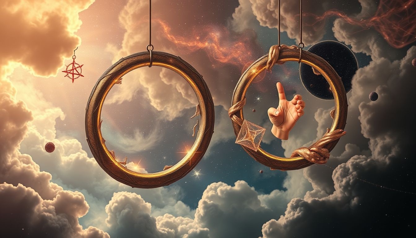 Rytuały z żelaznym pierścieniem symbolizują ochronę i siłę we śnie.