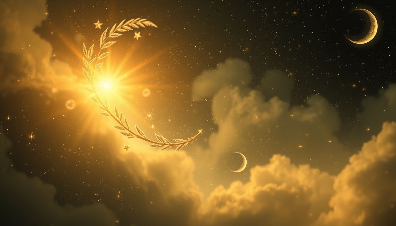 Śnić o gałązce laurowej symbolizuje sukces i zwycięstwo.