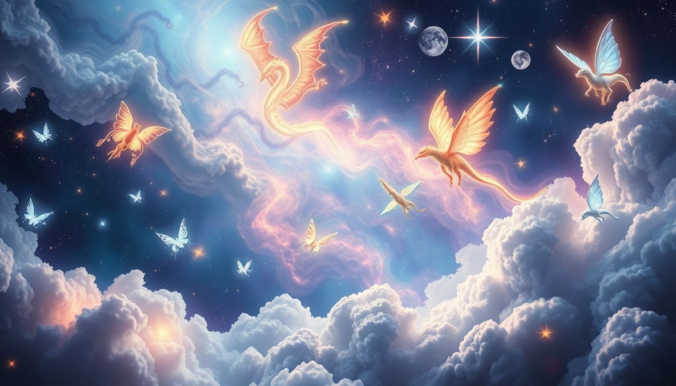 Sen o magicznych stworzeniach symbolizuje ukryte moce i intuicję.