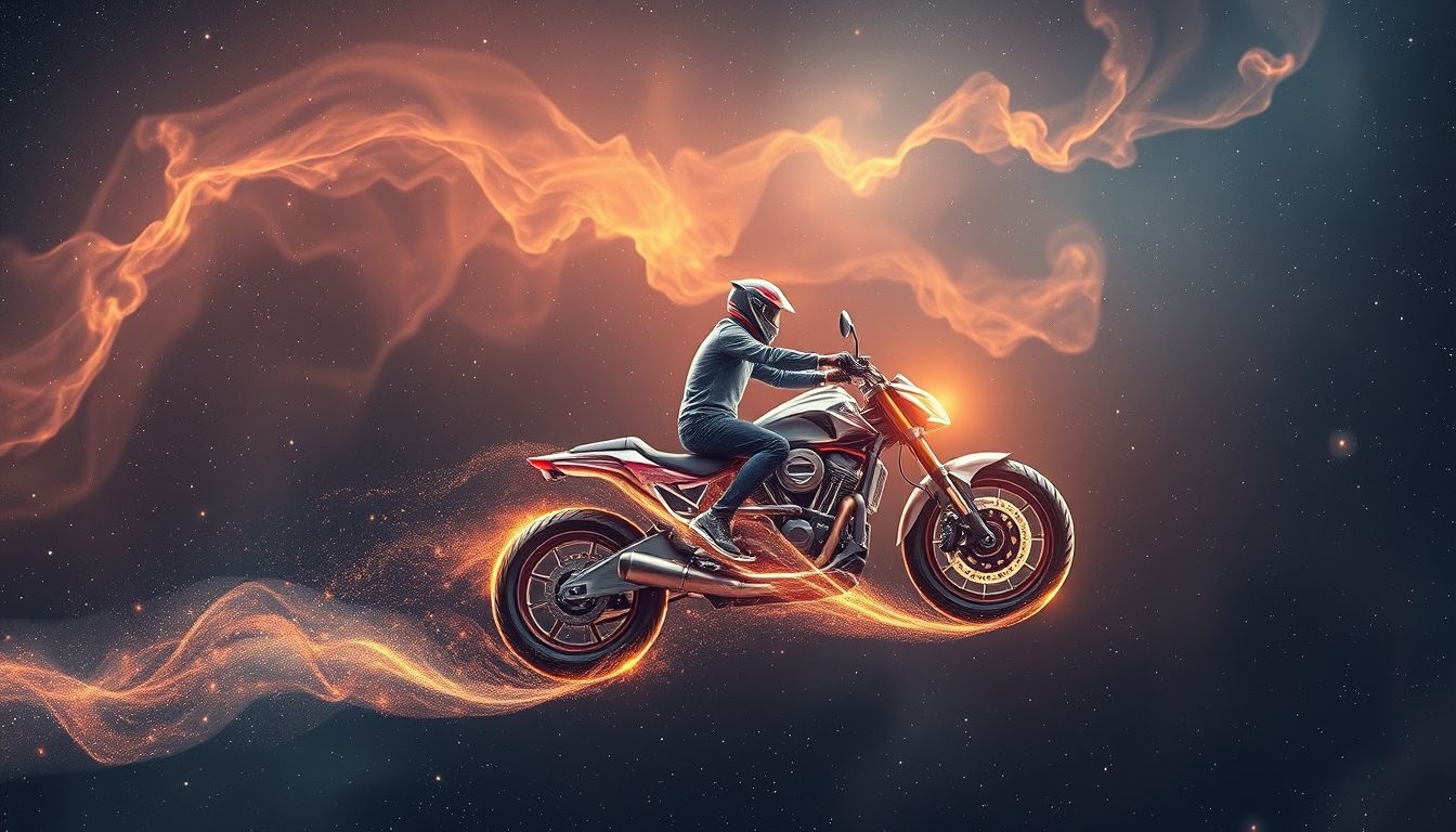 Sen o motocyklu symbolizuje wolność i niezależność w życiu.