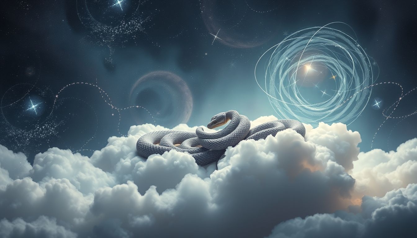 Sen o wężu w łóżku symbolizuje ukryte zagrożenia emocjonalne.