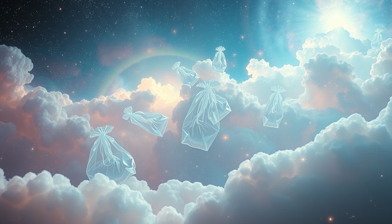 Sen o plastikowej torbie symbolizuje ekologiczną odpowiedzialność i winę.