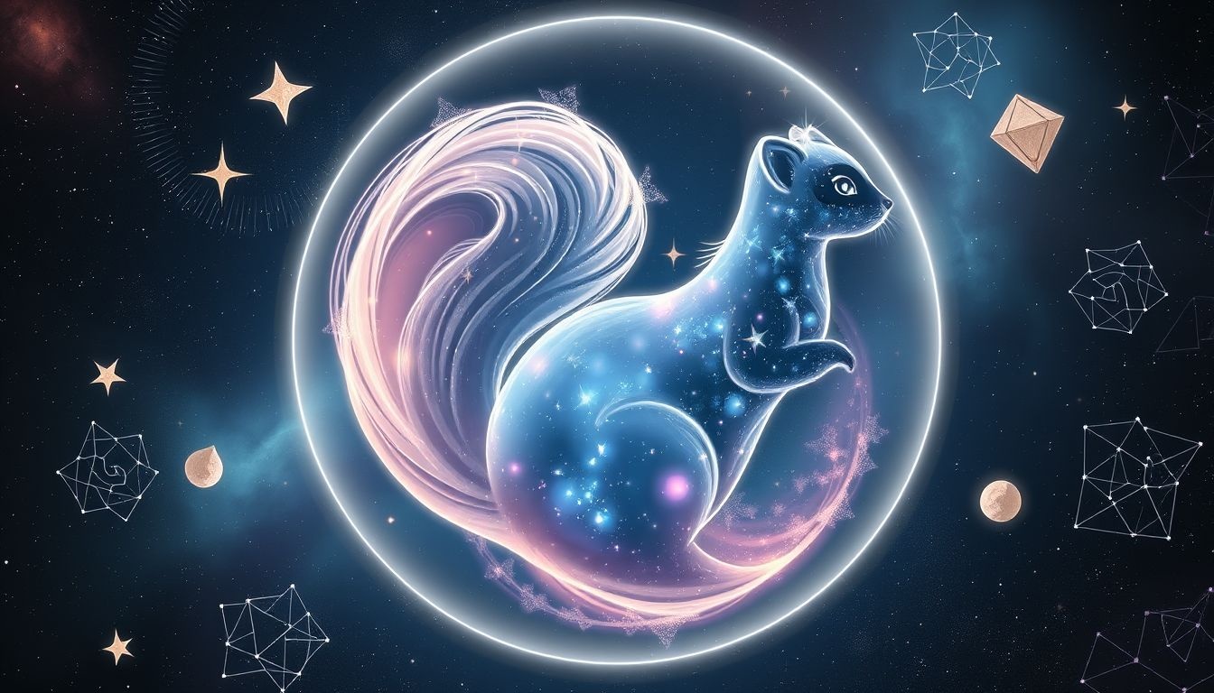Skunks symbolizuje obronę granic osobistych i ostrzeżenie.