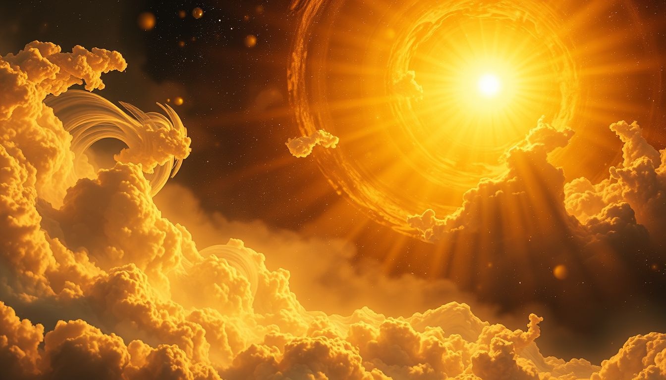 Perfekcyjna pogoda symbolizuje harmonię i spokój w życiu.