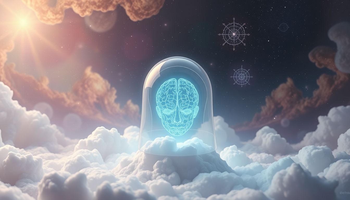 Hełm symbolizuje ochronę myśli przed negatywnymi wpływami snu.