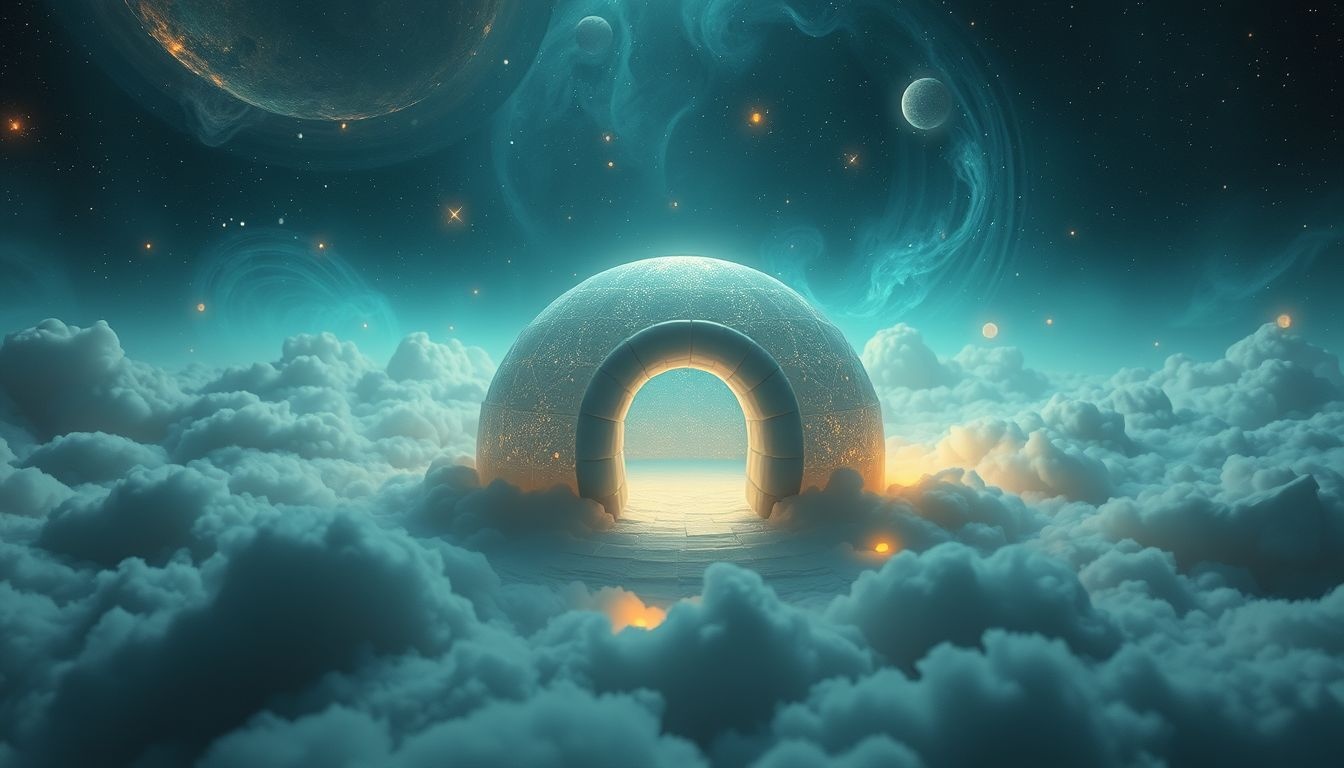 Igloo symbolizuje izolację emocjonalną i ochronę we śnie.