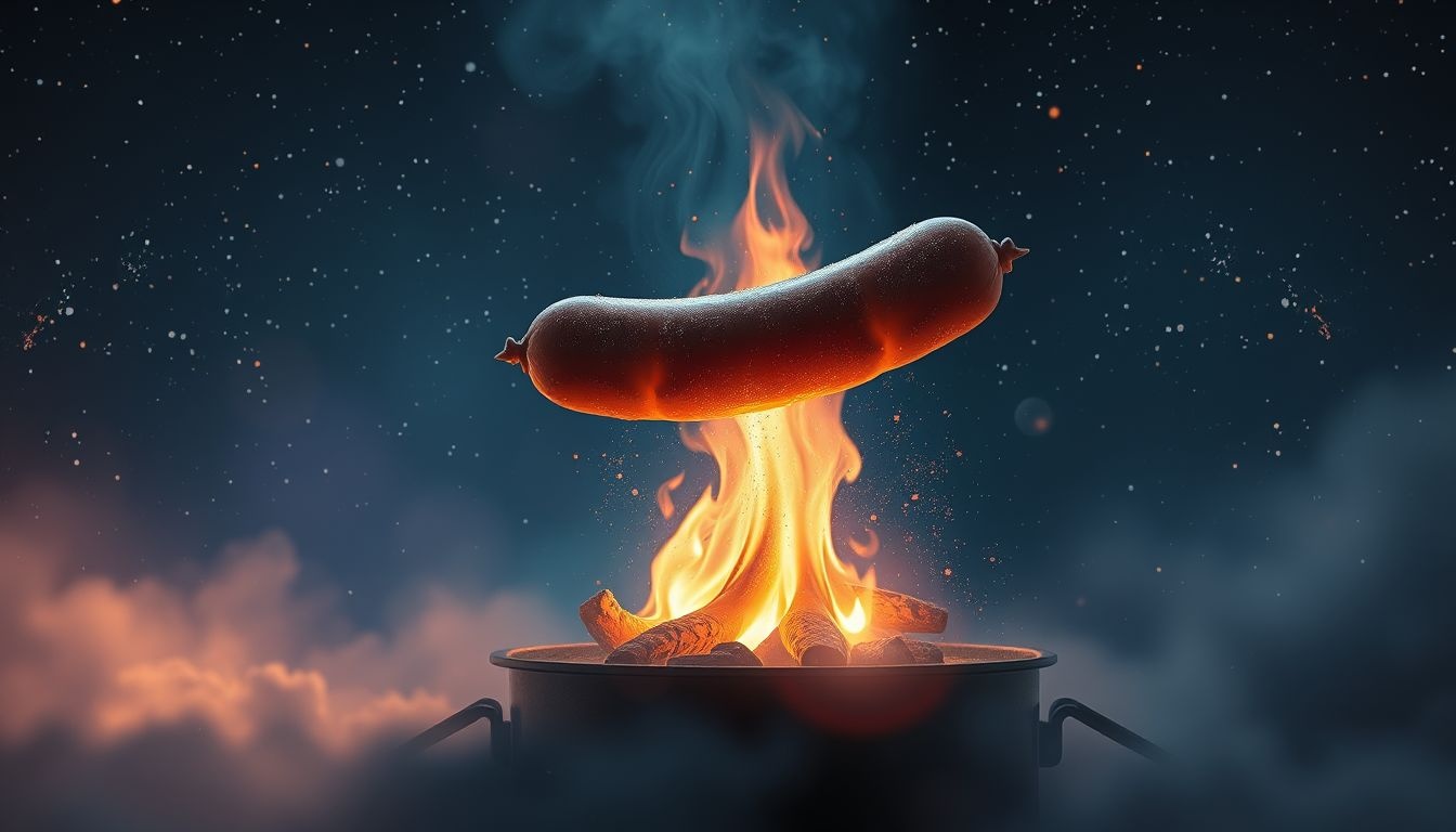Grillowana kiełbasa we śnie symbolizuje dobre relacje i gościnność.