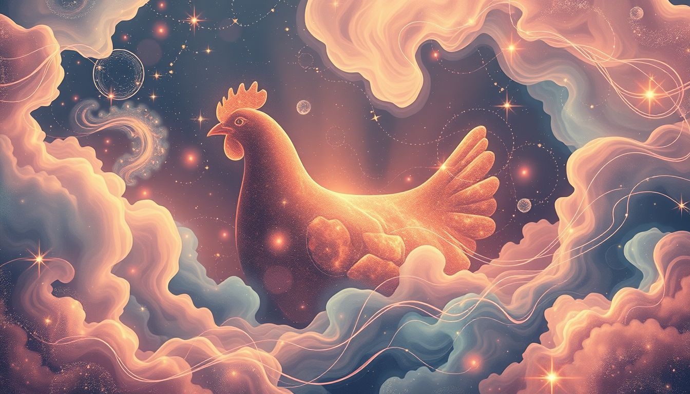 W mitologii kura symbolizuje płodność i ochronę rodziny.