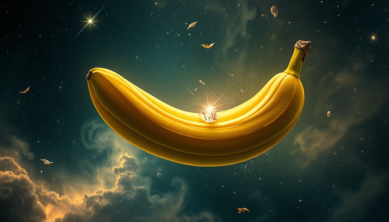 Obieranie banana we śnie może symbolizować ukryte tajemnice.