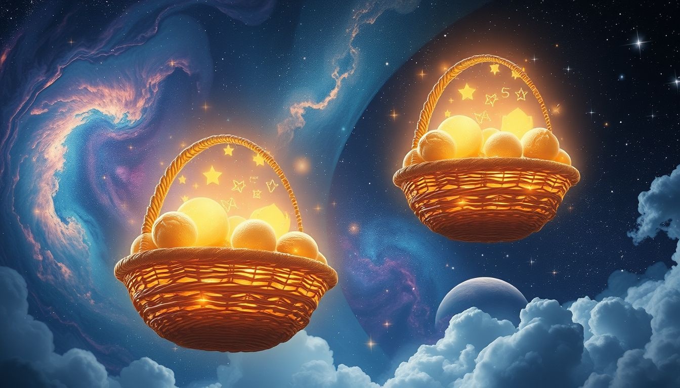 Sny o koszach prezentowych symbolizują nadzieję na obfitość i relacje.
