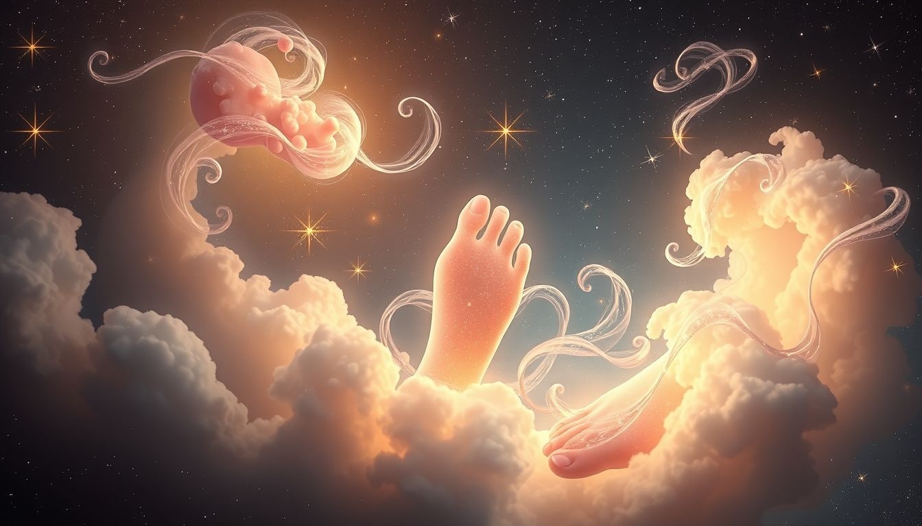 Sen o pedicure symbolizuje dbanie o własną pewność siebie.
