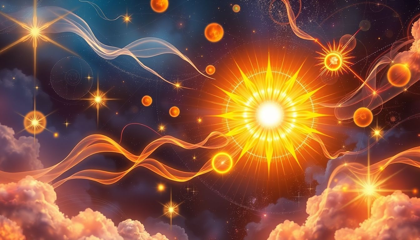 Patrzenie na słońce symbolizuje źródło energii i wewnętrznej siły.