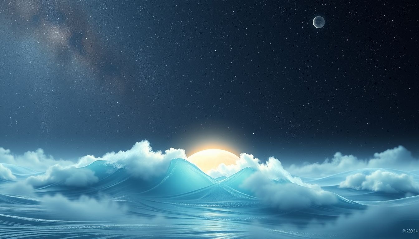 Nocny przypływ we śnie symbolizuje ukryte emocje i intuicję.