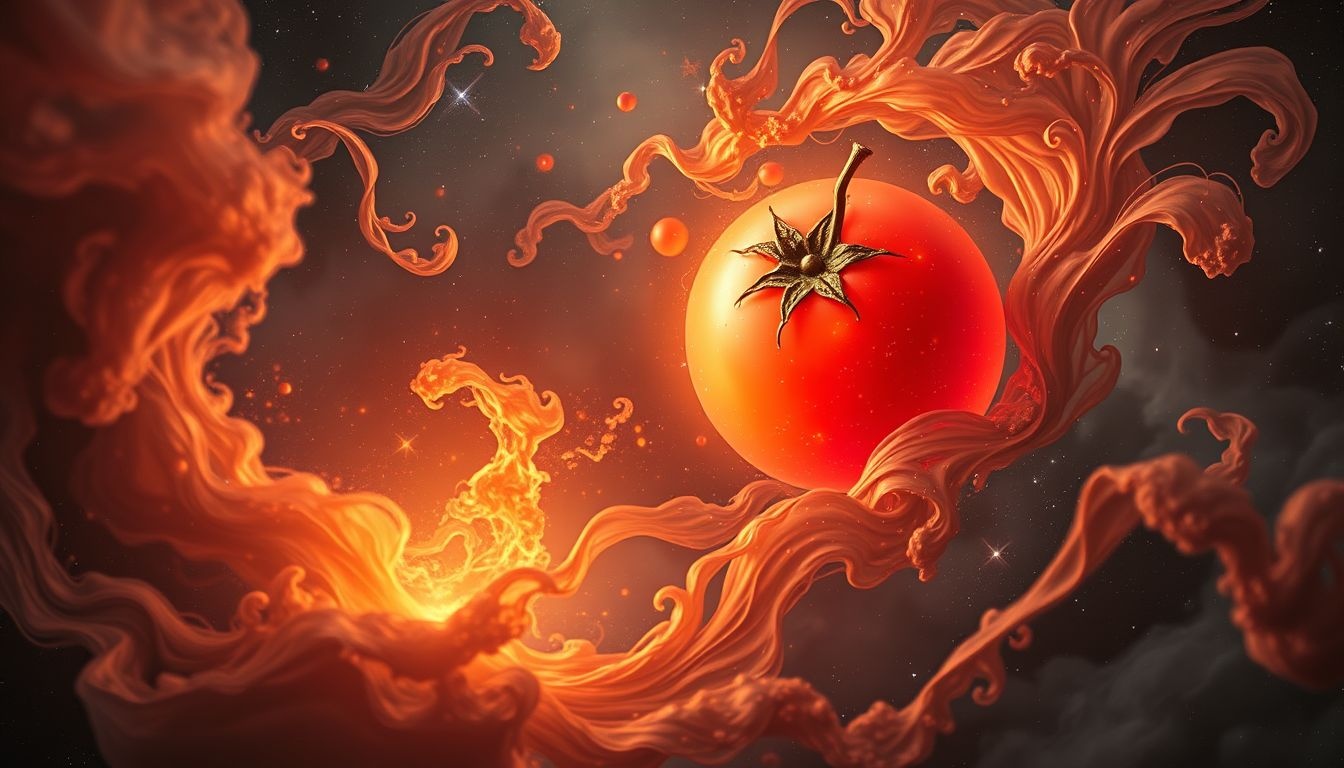 Puszka z pomidorami symbolizuje ukryte emocje i silną pasję.