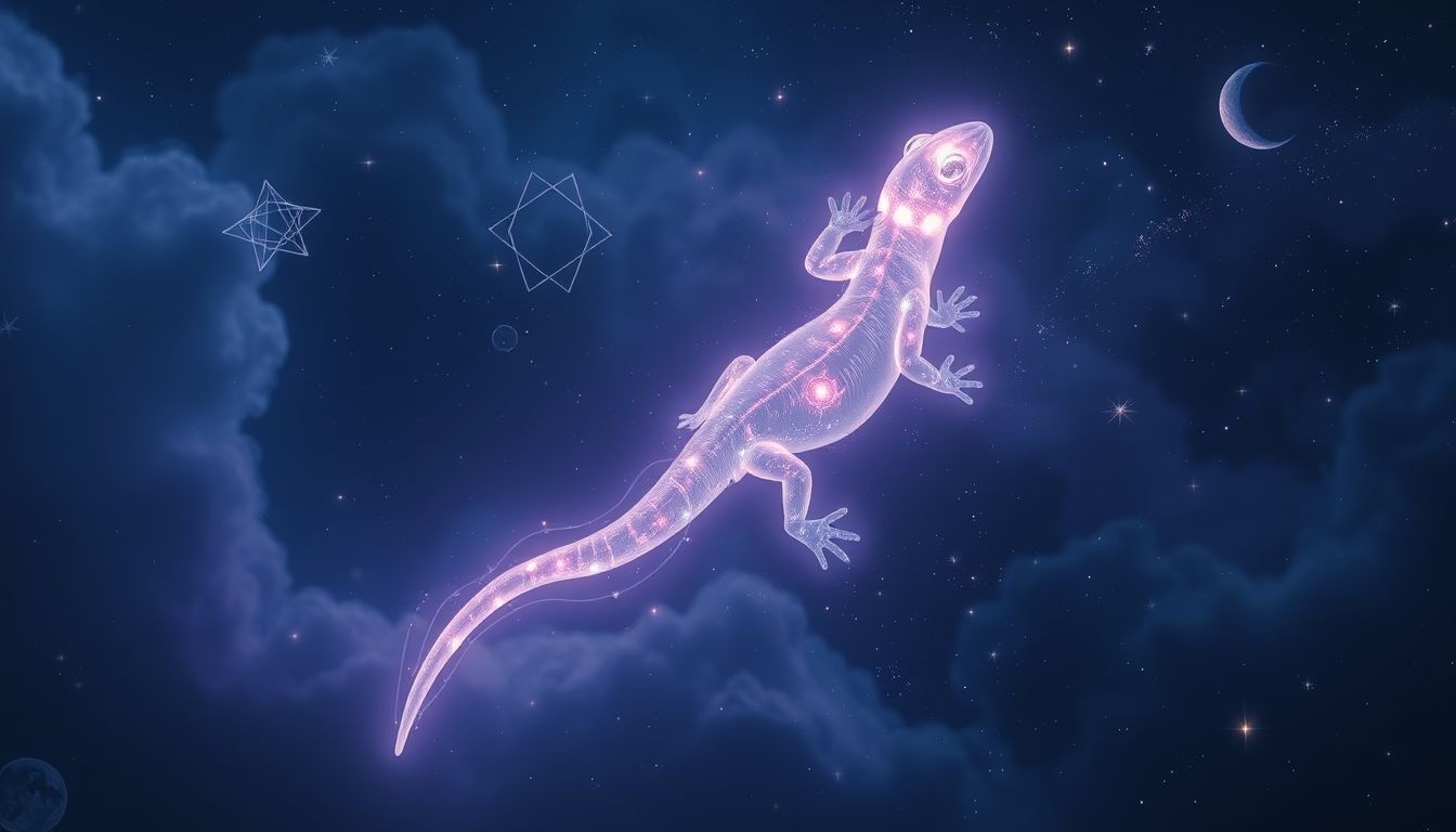 Salamandra samotna symbolizuje wewnętrzną siłę i niezależność.