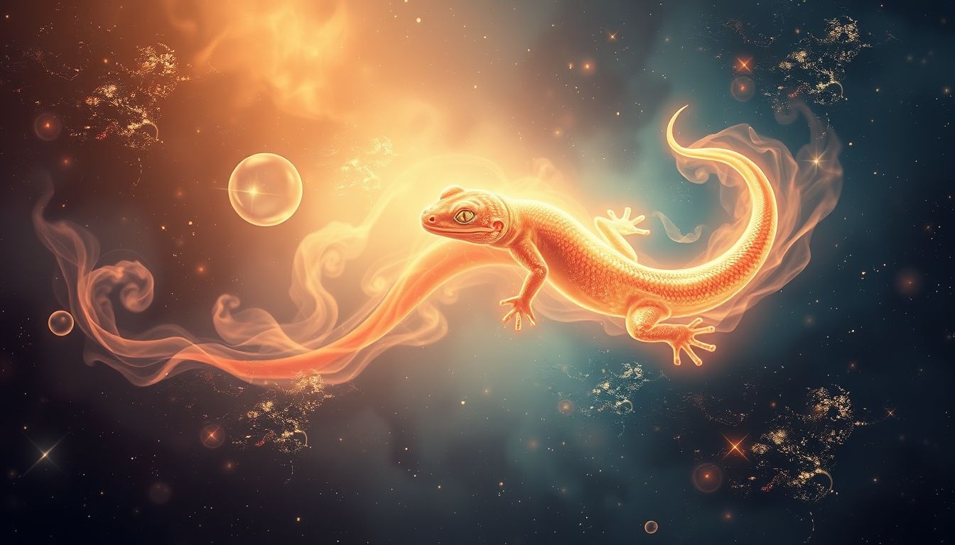 Salamandra we śnie mężczyzny symbolizuje wewnętrzną siłę i transformację.
