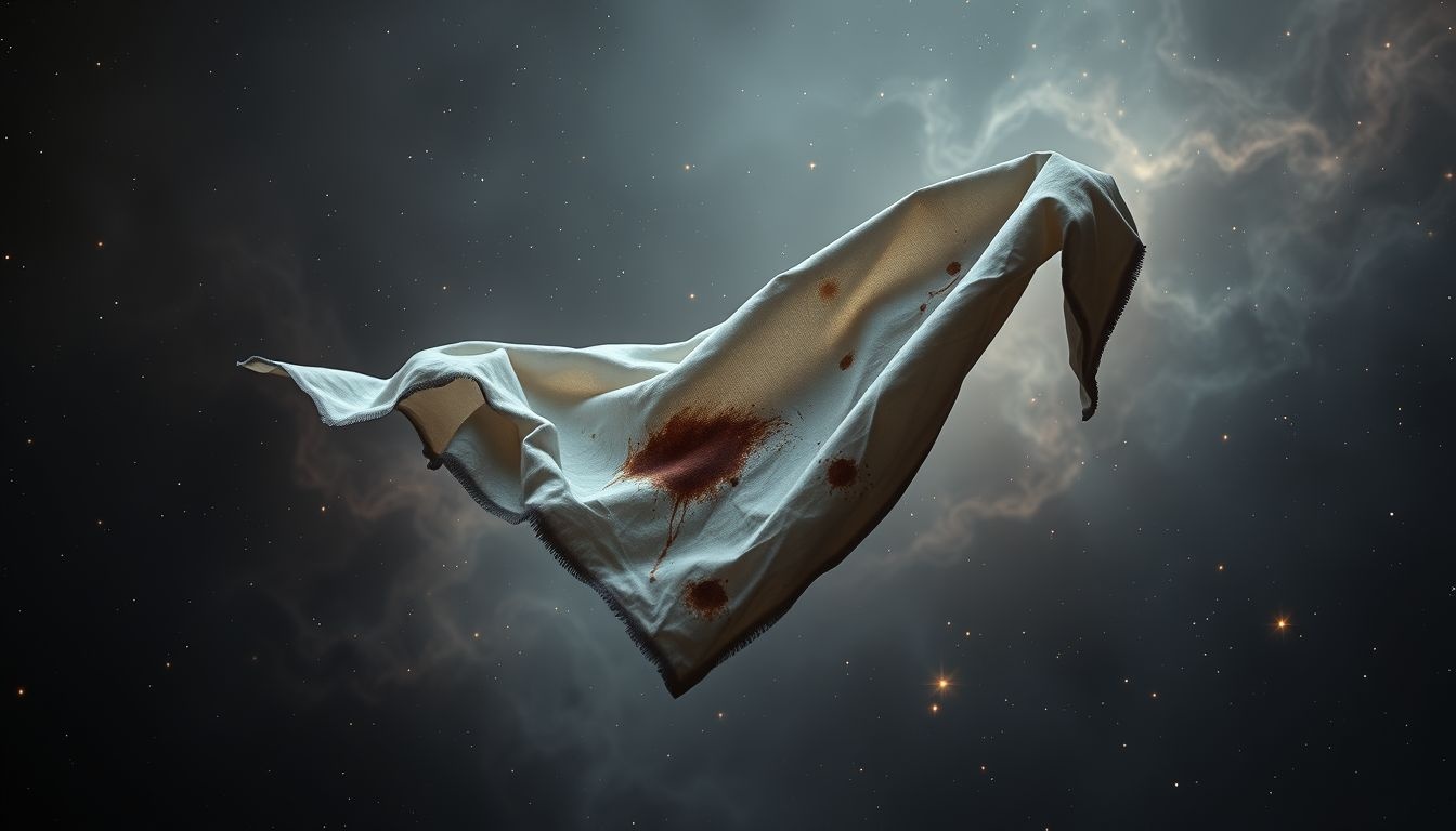 Brudna bandana we śnie symbolizuje ukryte problemy emocjonalne.