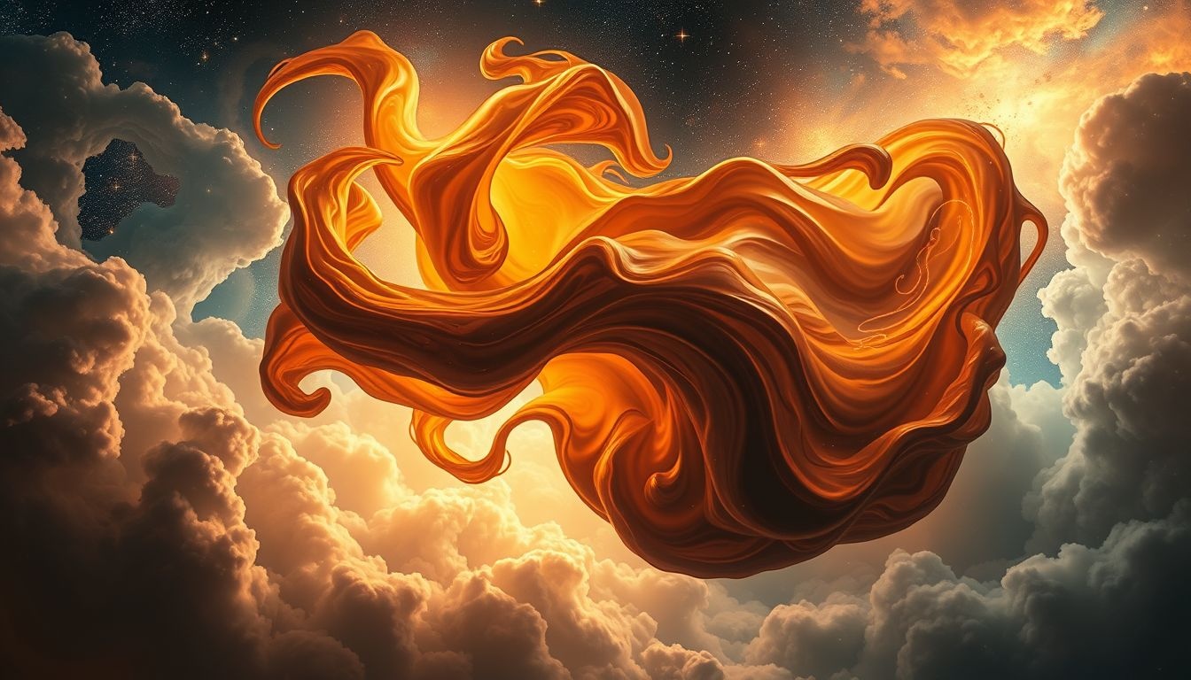 Sen o litrze ropy symbolizuje energię i ukryte zasoby.