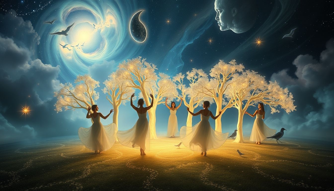 Sen o tańczeniu wokół topoli symbolizuje wolność i radość życia.