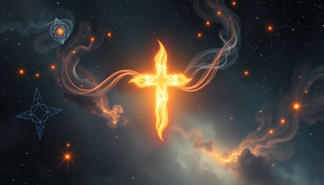 Płonący krzyż w senniku symbolizuje duchowe oczyszczenie i przemianę.