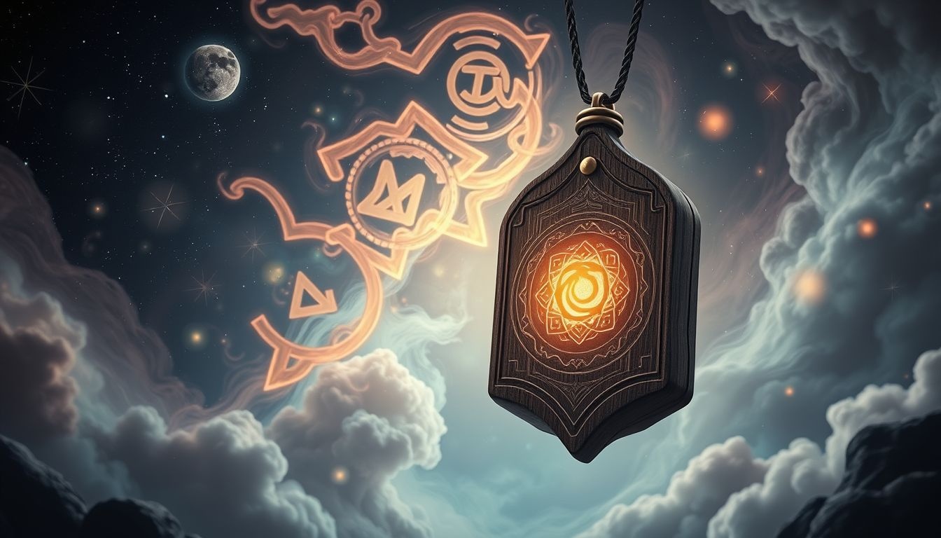 Drewniany amulet we śnie symbolizuje ochronę i naturalne siły.