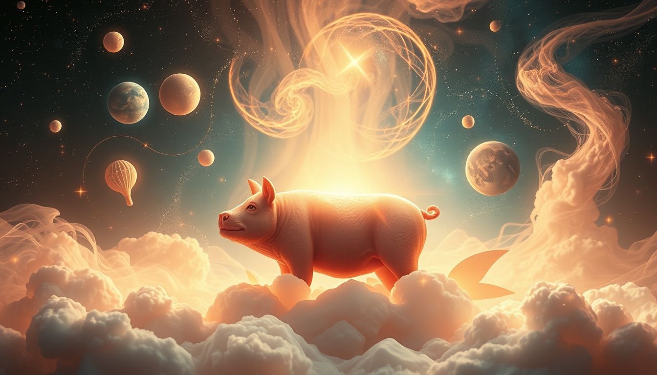 Przygotowanie wieprzowiny we śnie symbolizuje planowanie sukcesu.