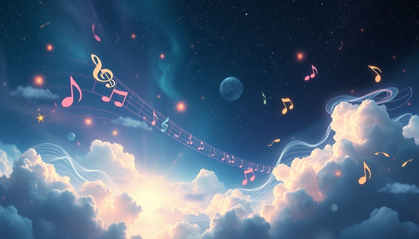 Sny o muzyce symbolizują harmonię ducha i wewnętrzny spokój.