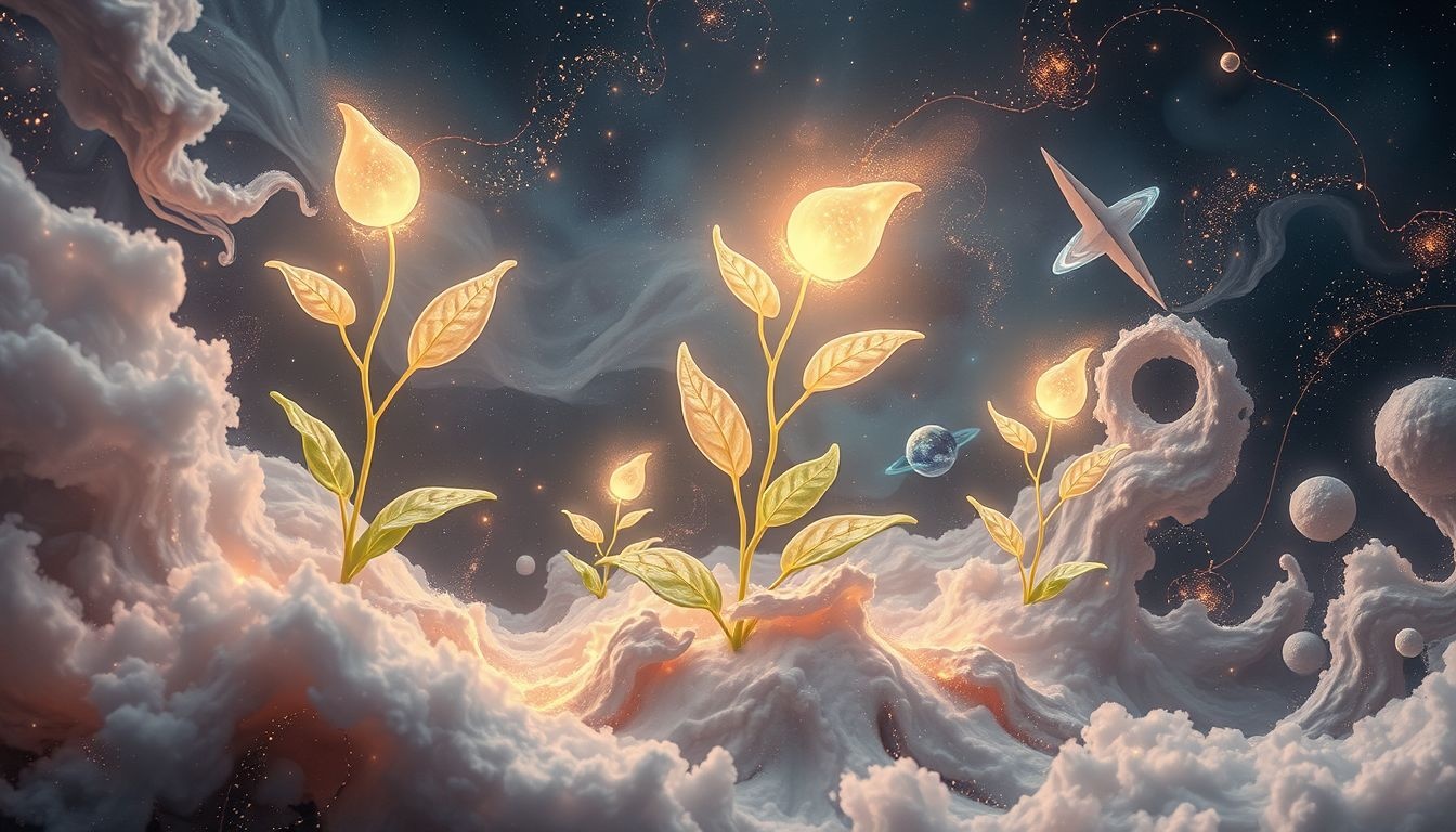 Sny o papierze ściernym symbolizują proces naturalnego rozwoju i wzrostu.