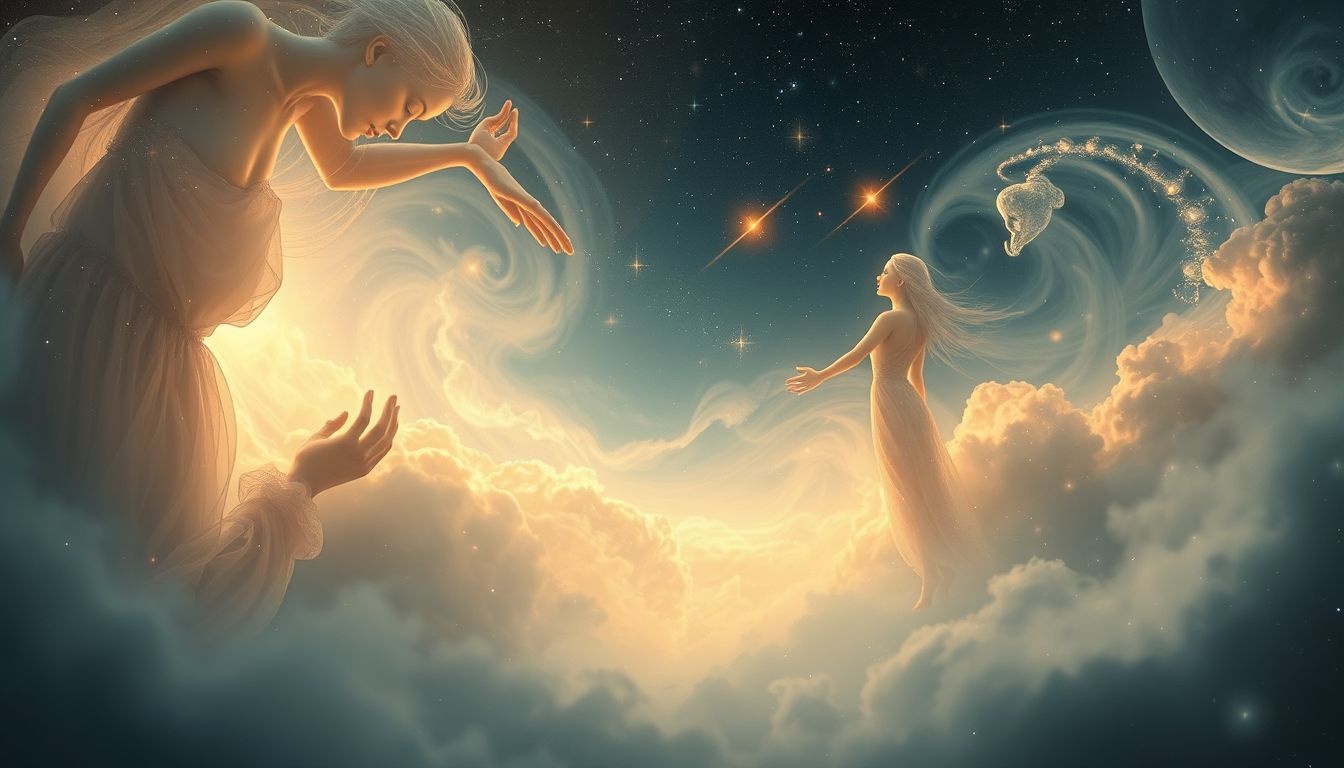 Witanie ze zmarłym we śnie symbolizuje potrzebę pożegnania.