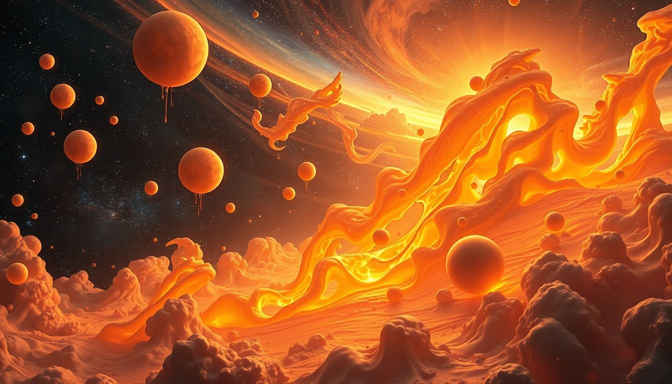Upał nie do zniesienia symbolizuje wewnętrzne napięcie i stres.