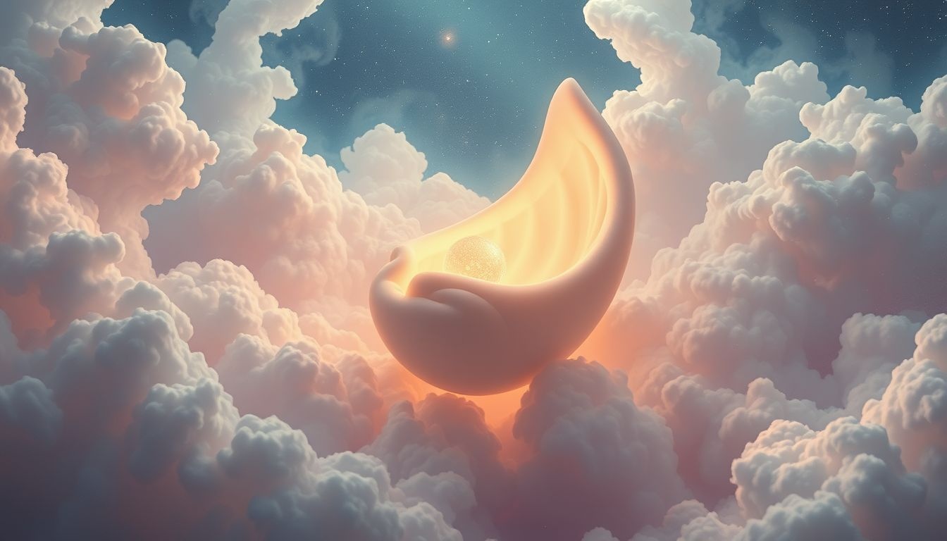 Pochwa w ciąży symbolizuje nowe początki i ochronę życia.