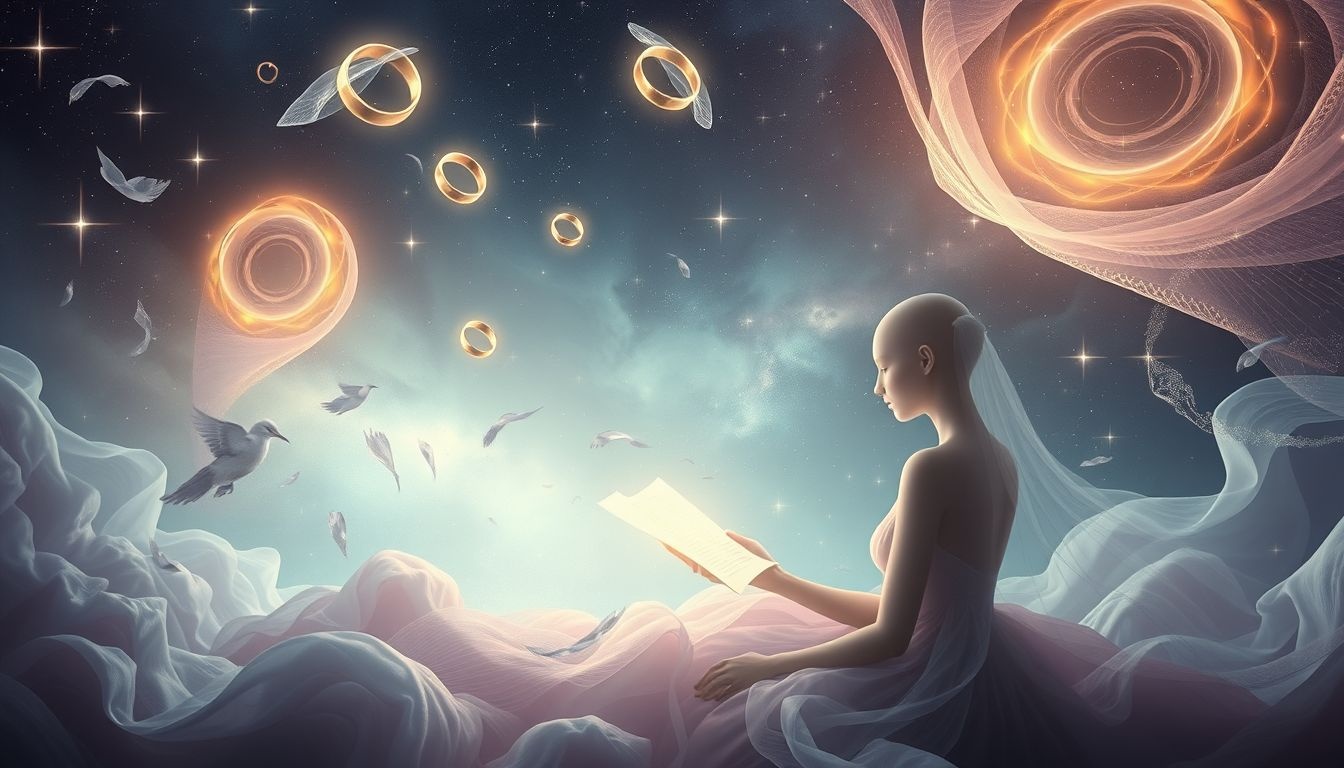 Nieznajomy odczytujący zapowiedzi ślubne symbolizuje nieoczekiwane zmiany.