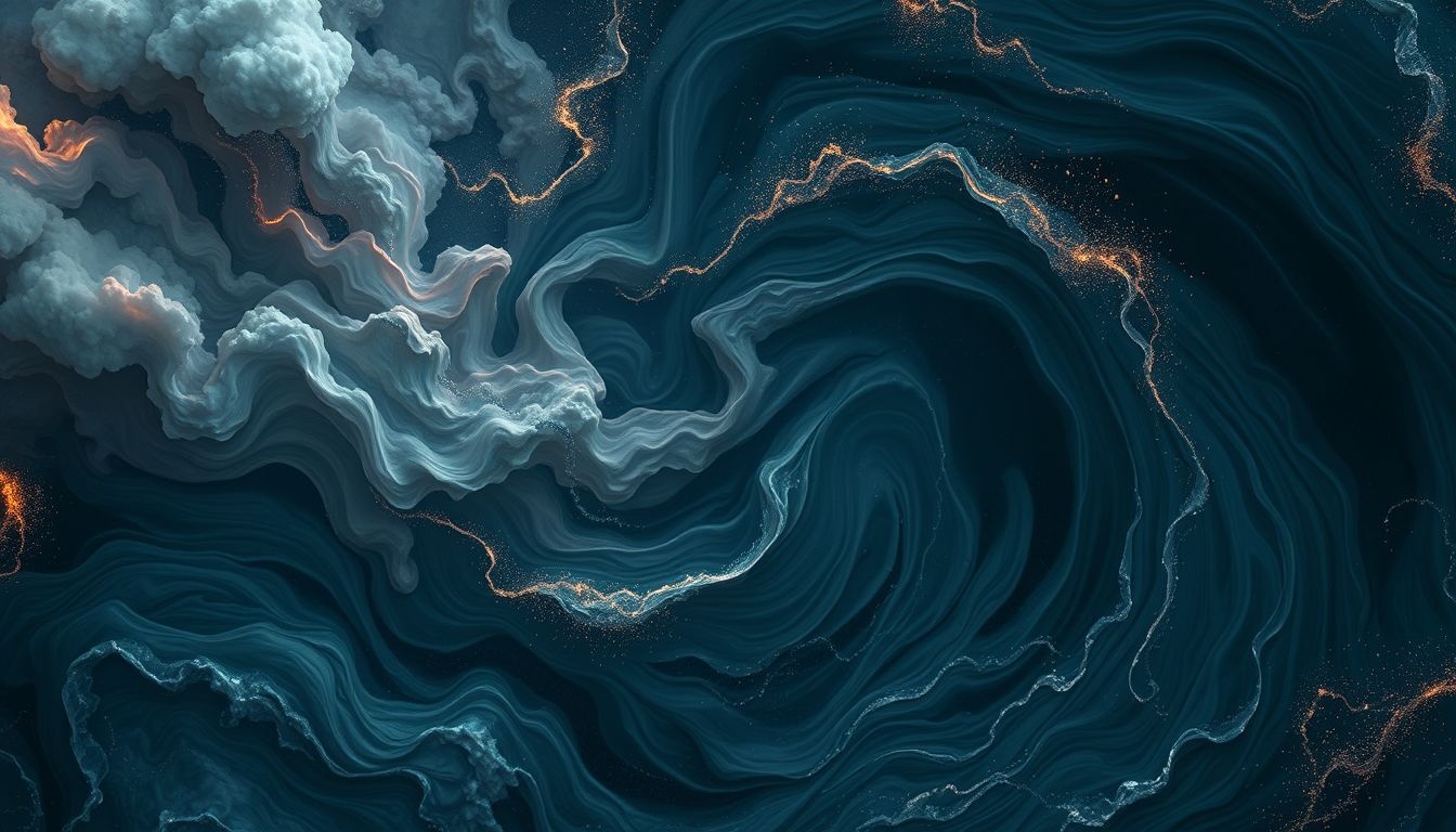 Brudna woda symbolizuje toksyczne emocje i wewnętrzny chaos.