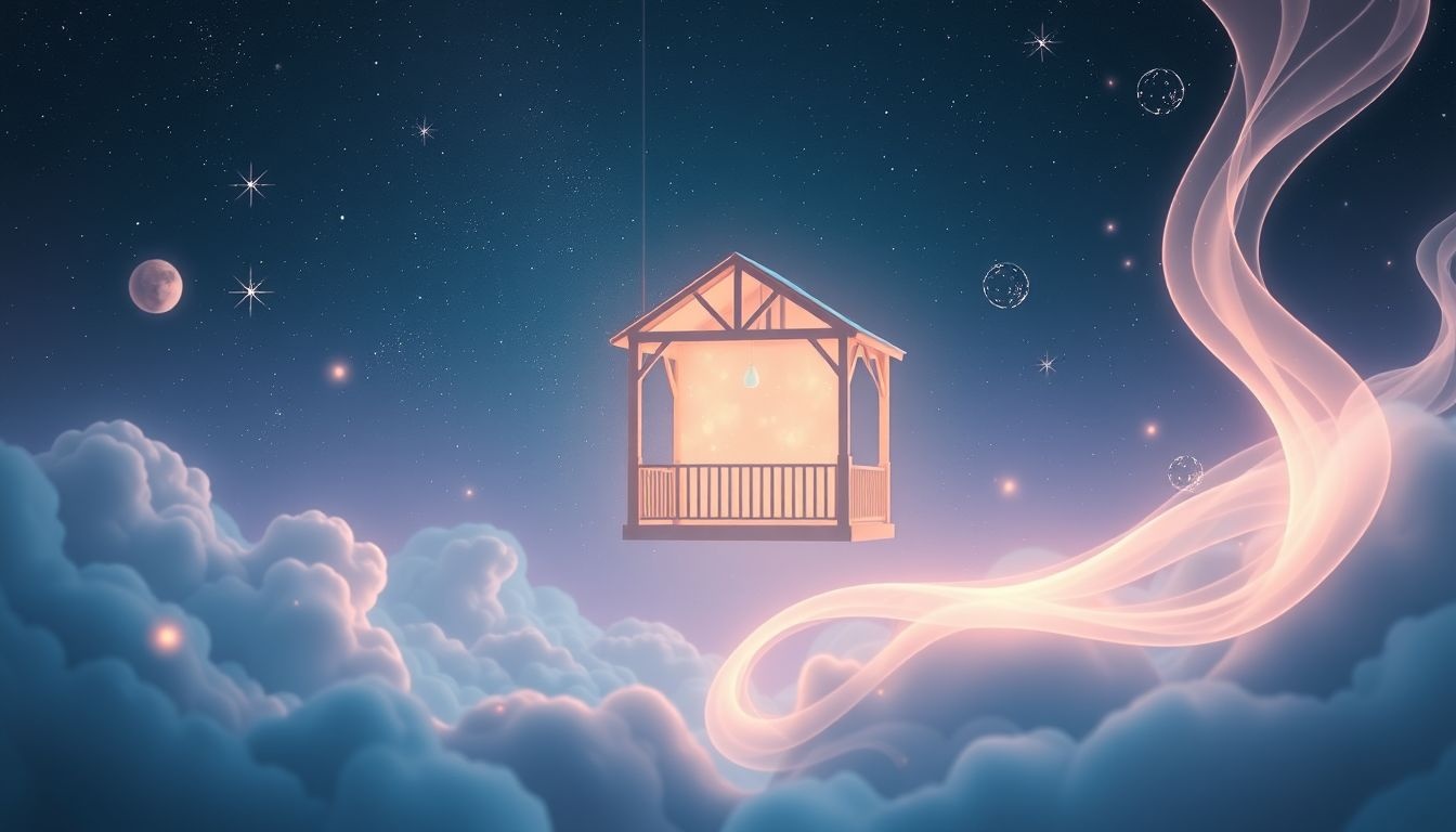 Czekanie na ganku symbolizuje nadzieję na ważne spotkanie.