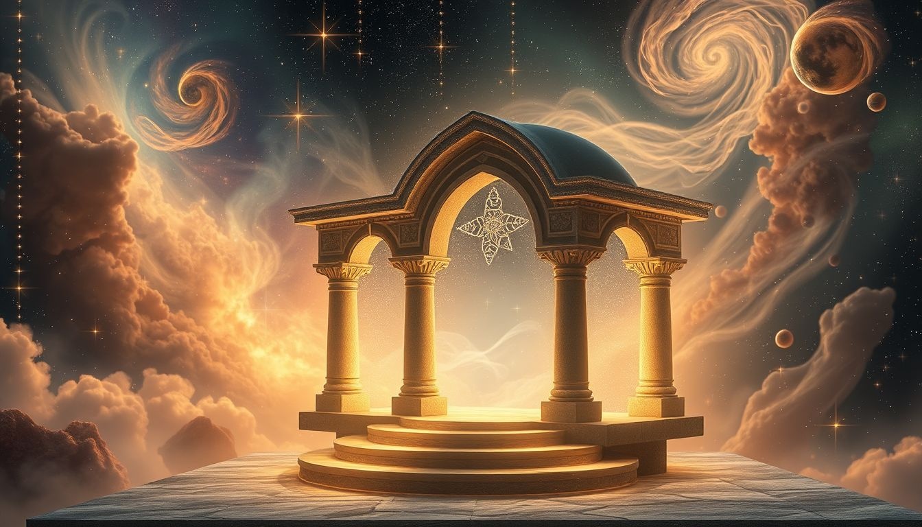 Ganek murowany symbolizuje stabilność i ochronę w życiu.