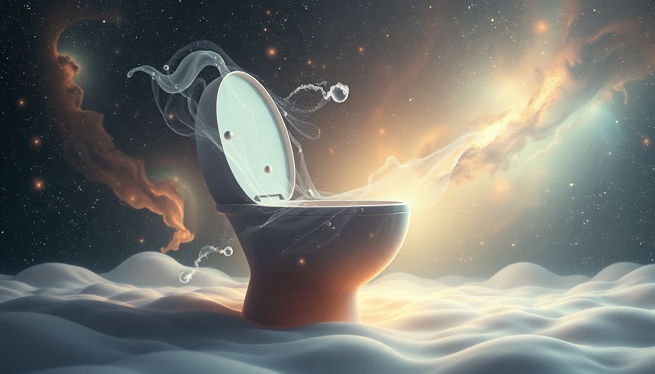 Sen o brudnej toalecie wskazuje na potrzebę oczyszczenia emocji.