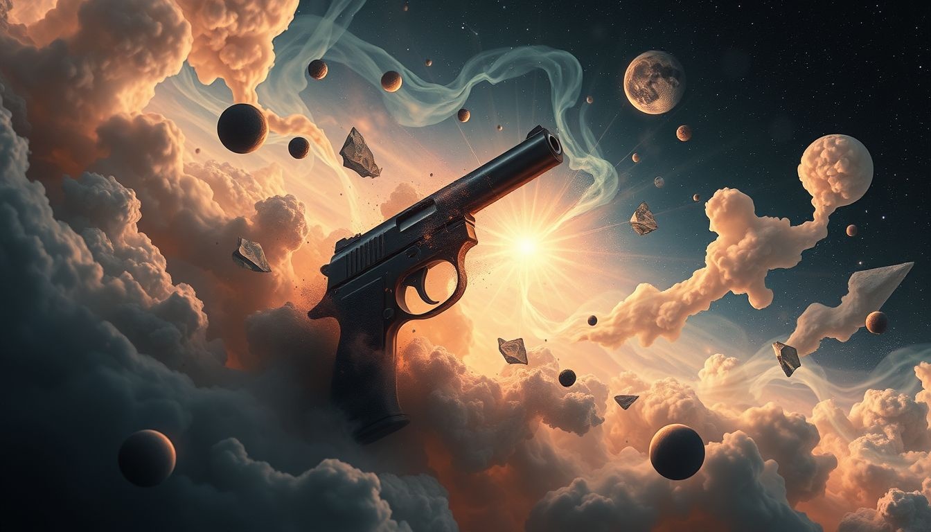Pistolet we śnie symbolizuje tłumiony gniew i ukrytą agresję.