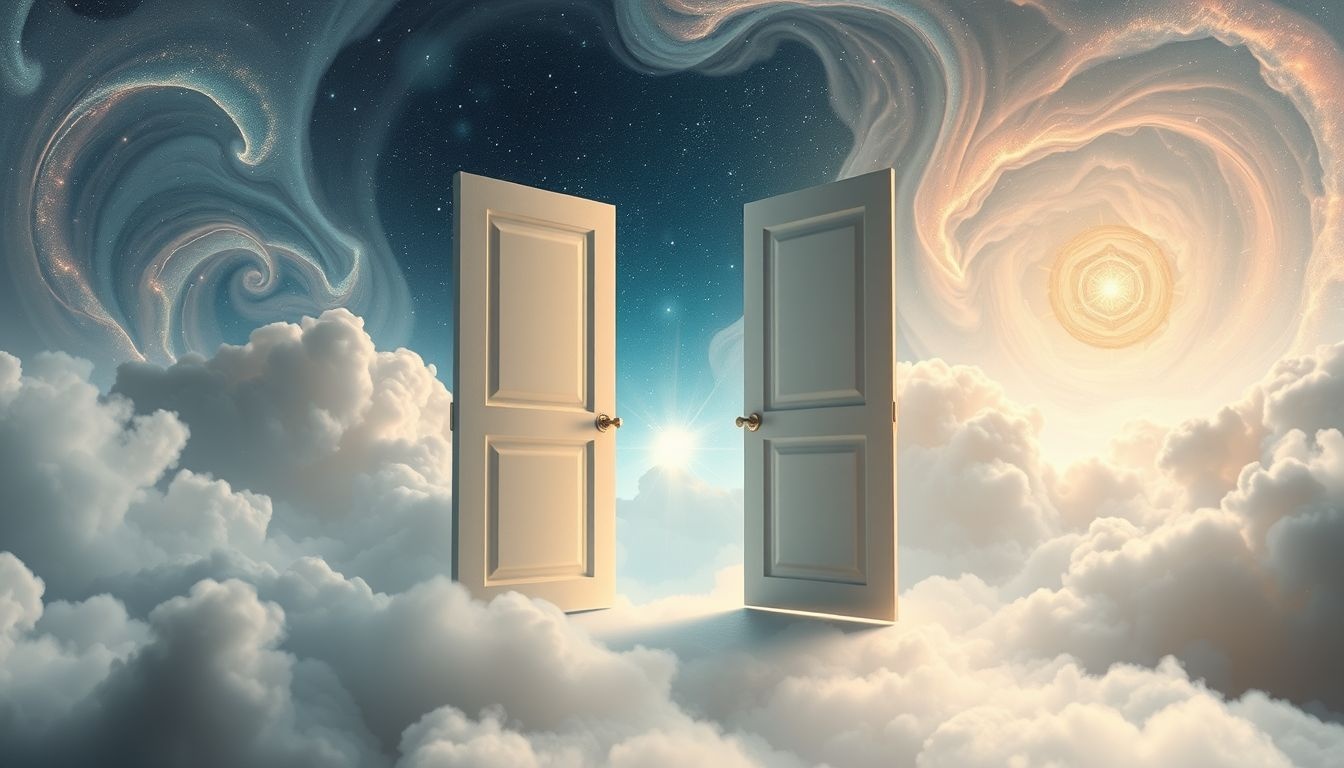 Ukryte drzwi symbolizują odkrywanie nieznanych, ukrytych talentów.