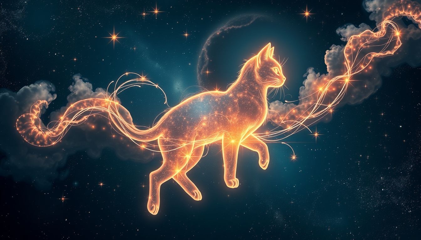 Śnienie o kocie symbolizuje intuicję i ukryte emocje.