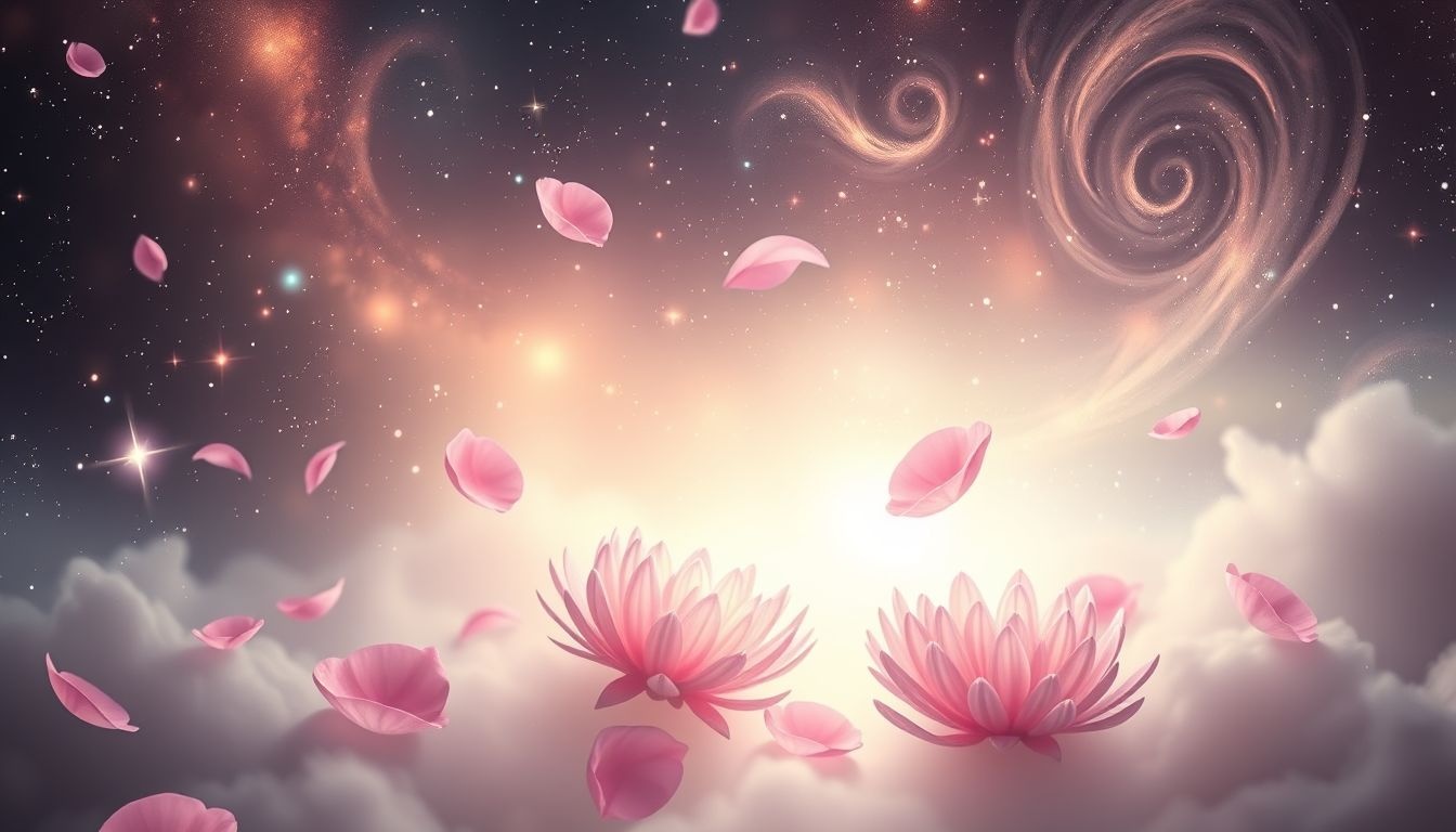 Różowe chryzantemy symbolizują wdzięczność i subtelną nadzieję we śnie.