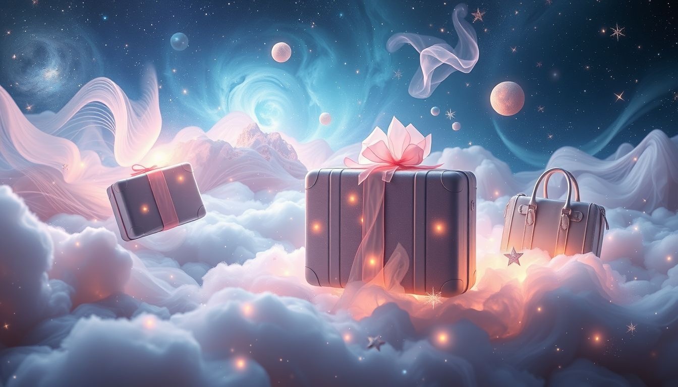 Walizka symbolizuje przygotowanie na nowe życiowe wyzwania.
